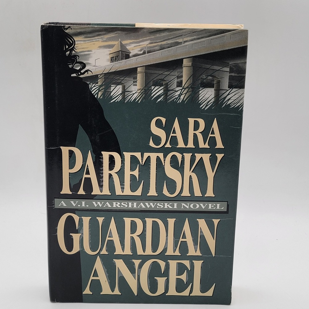 Sara Paretsky Guardian Angel Hardcover 1st Edition V.I. Warshawski Mystery Good